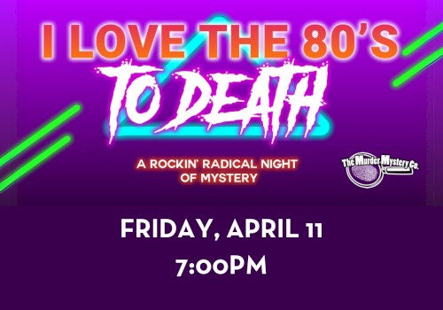 Event poster with 